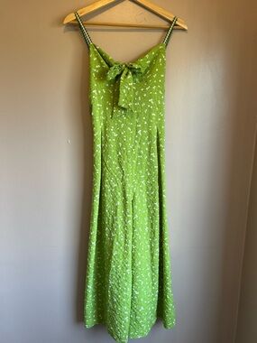 NWT Free People Coming Home Romper in Avocado Combo